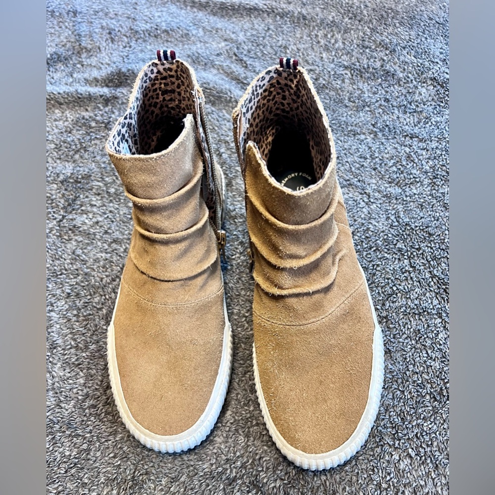 Sperry Top Sider low boots size 5 women/youth side zip